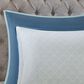 Hampton Park Isla 8-Piece Queen Reversible Comforter Set in Blue, , large
