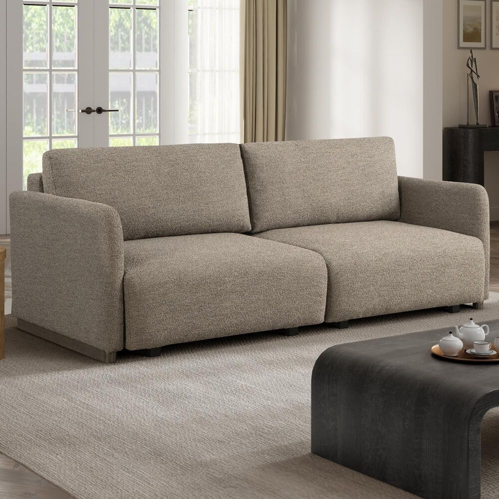 Lifestyle Solutions Tahoe Convertible Sofa in Brown, , large