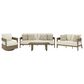 Ashley Serene 4-Piece Patio Conversation Set in White, , large