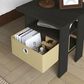 HOMLUX 1-Drawer End Table in Espresso, , large