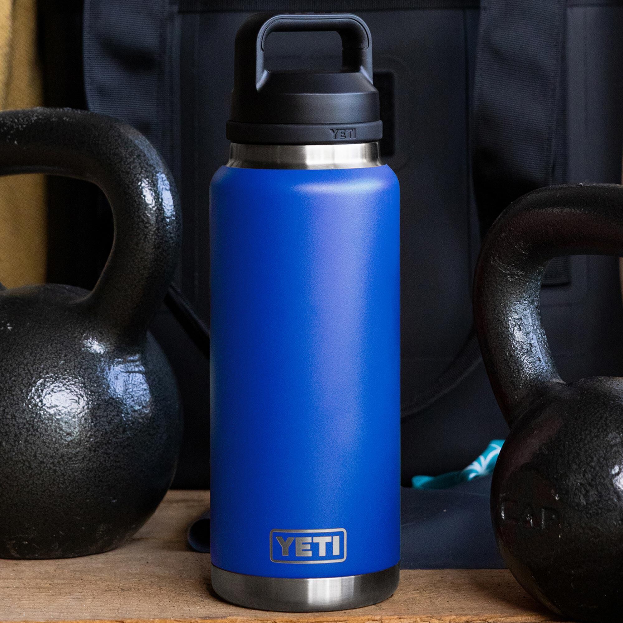 YETI Rambler 36 Oz Bottle with Chug Cap in Royal Blue