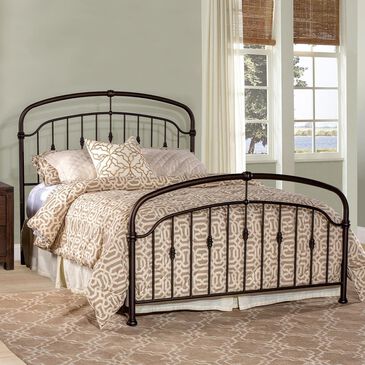 Richlands Furniture Pearson Full Slat Bed in Textured Black, , large