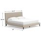 Ashley Cielden King Upholstered Platform Bed with Roll Slats in Tan, , large