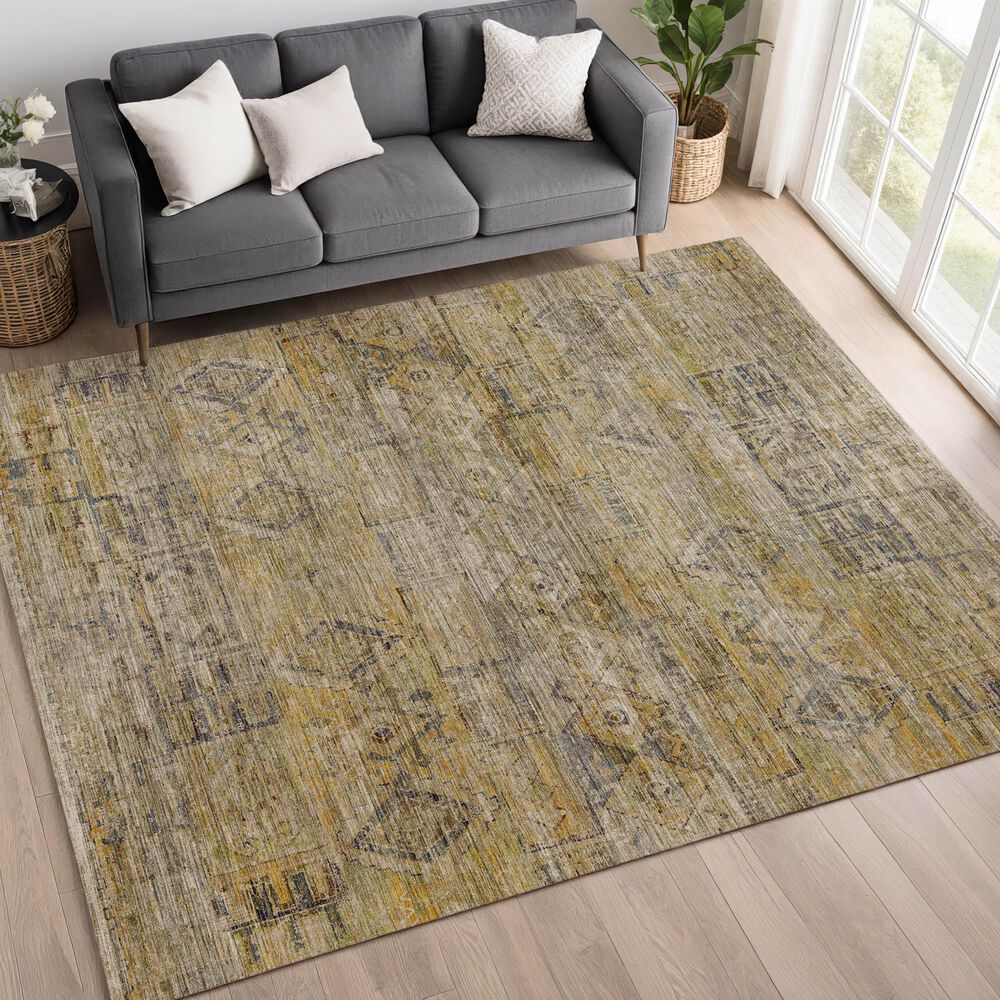 Dalyn Rug Company Vico VC7 Gold 3' x 5' Area Rug, , large
