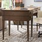 Hooker Furniture Diplomat Writing Desk in Dark Figured Walnut, , large