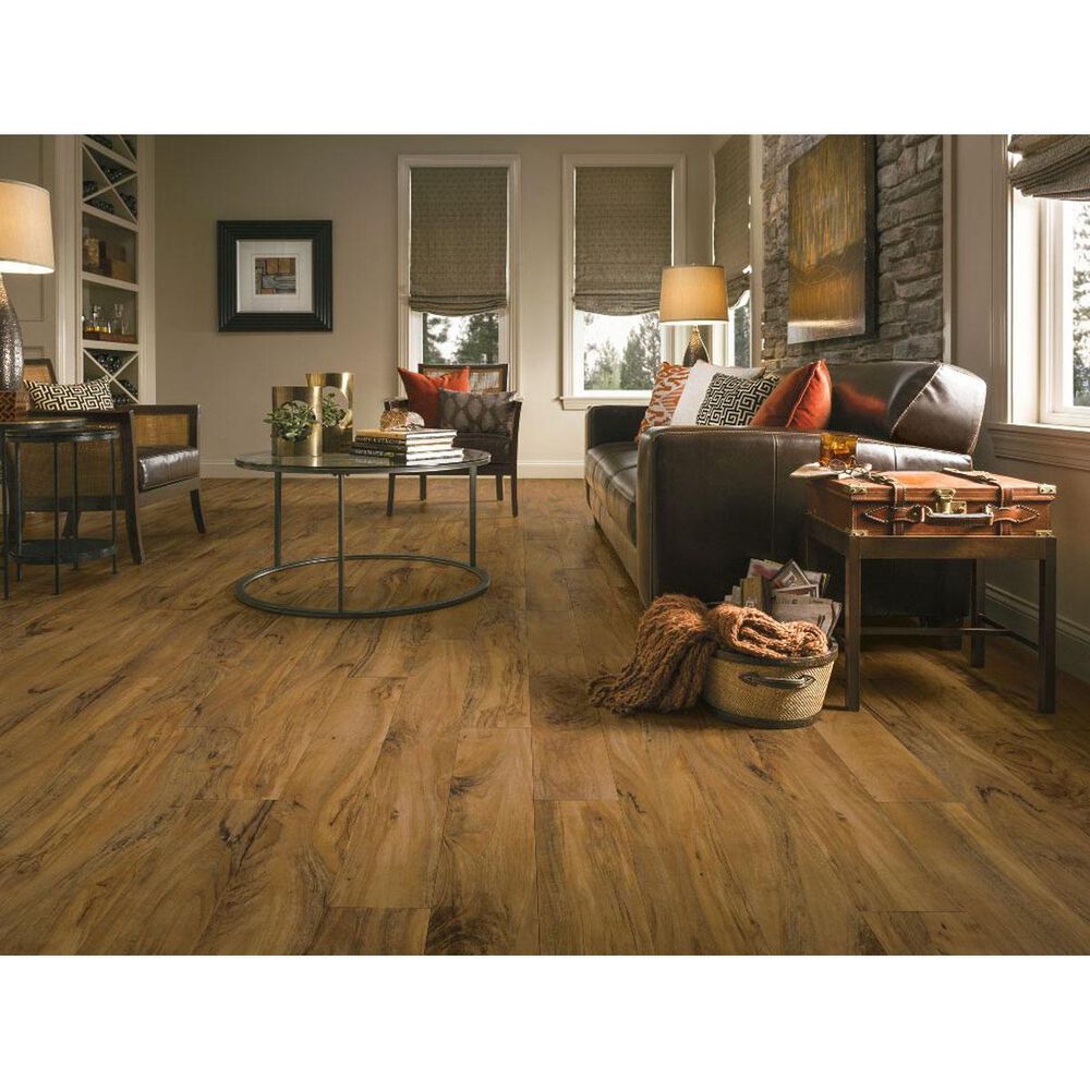 Armstrong Kingston Walnut Clove 6" x 48" Luxury Vinyl Tile, , large