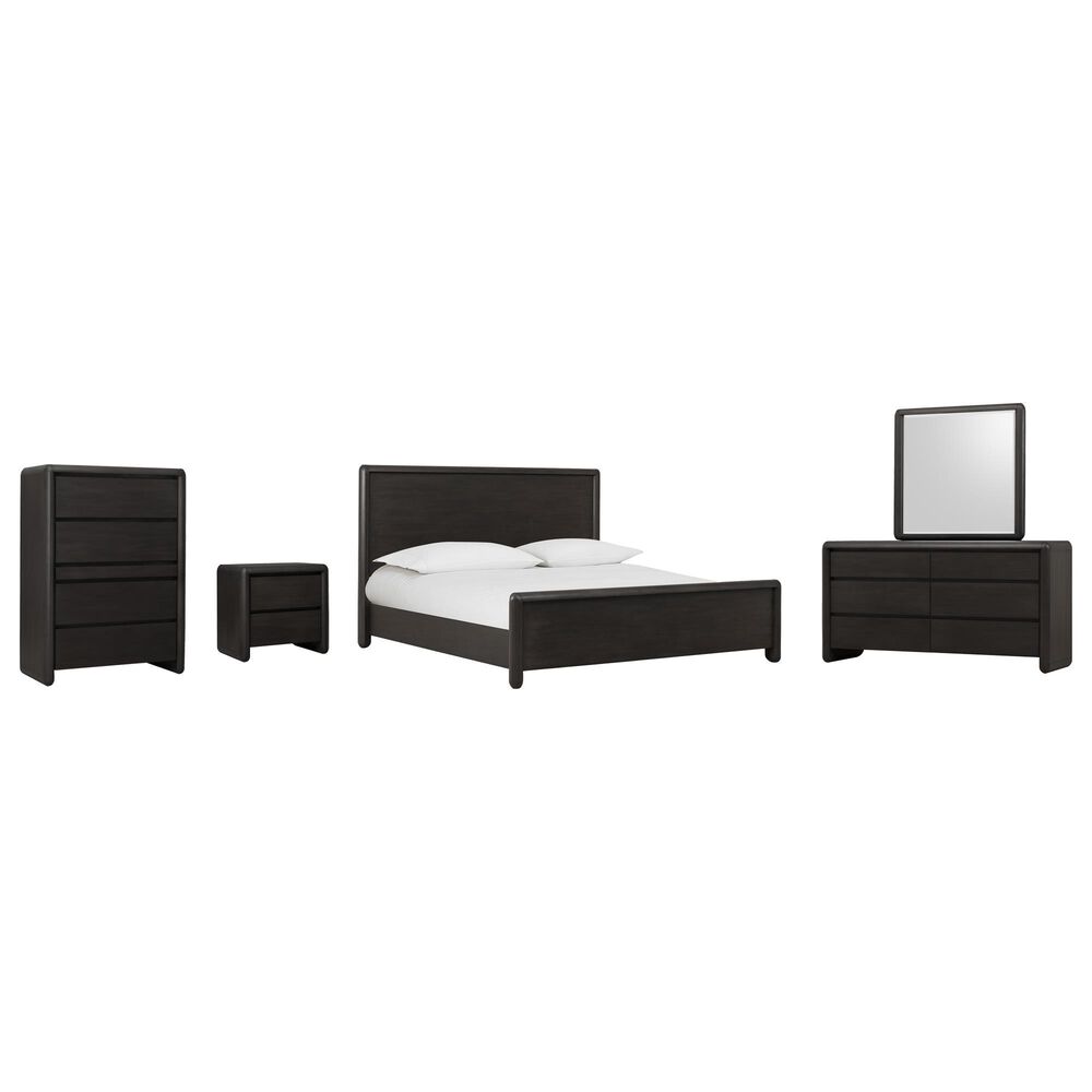 Urban Home Xolani 5-Piece Eastern King Platform Bedroom Set in Jaguar, , large