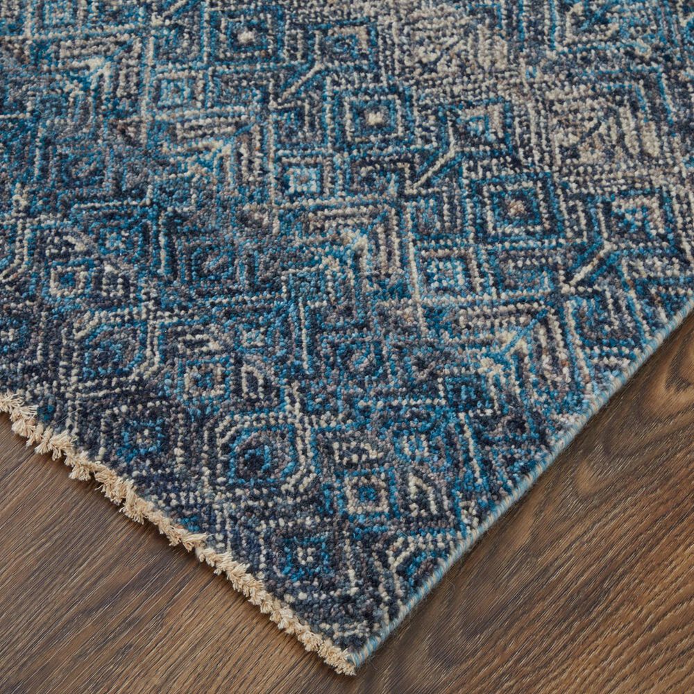 Feizy Dakota 3&#39;6&quot; x 5&#39;6&quot; Teal and Multicolor Area Rug, , large