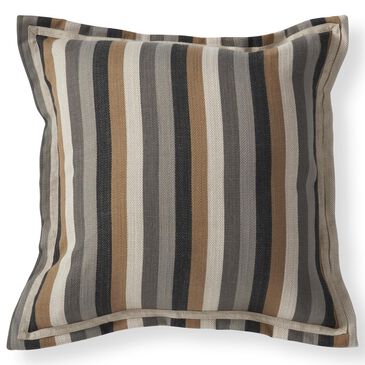 K & K Interiors 20" Square Throw Pillow in Black and Gray, , large