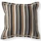K & K Interiors 20" Square Throw Pillow in Black and Gray, , large