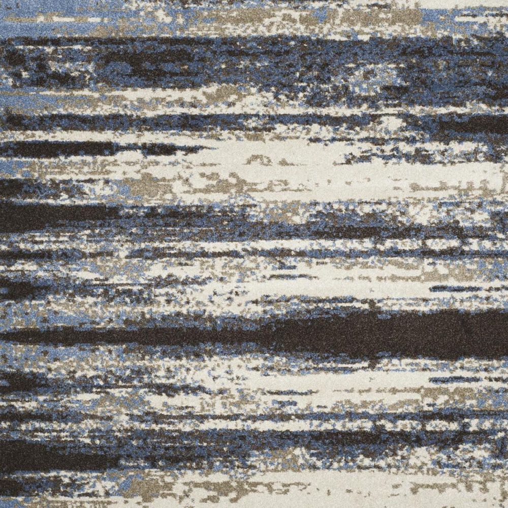 Safavieh Retro RET2138-1165 2&#39;3&quot; x 7&#39; Cream and Blue Runner, , large