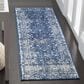 Safavieh Evoke EVK270A 2"2" x 21" Navy and Ivory Runner, , large