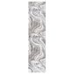 Safavieh Cyrus Shag CYR120G 2"2" x 9" Grey and Beige Runner, , large