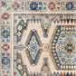 Oriental Weavers Pandora 5991I 9"10" x 12"10" Ivory and Blue Area Rug, , large