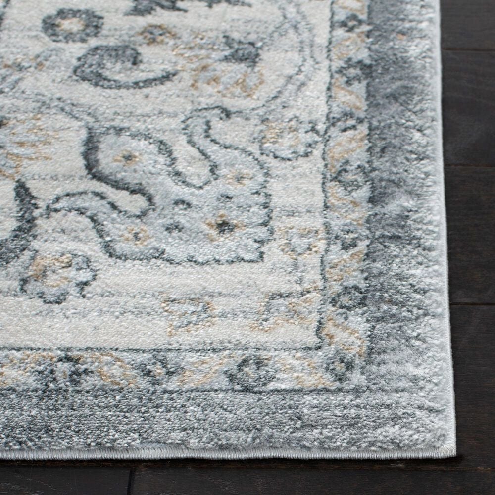 Safavieh Isabella ISA940F 8&#39; x 10&#39; Gray and Cream Area Rug, , large
