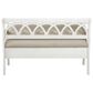 Parkerville Furniture Line Storage Bench in White, , large