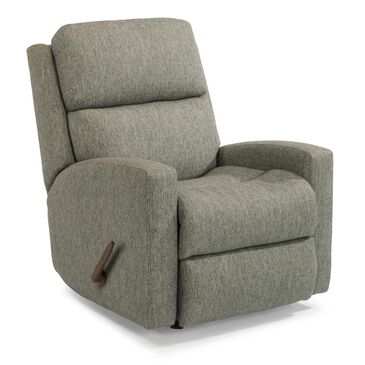 Flexsteel Catalina Manual Rocker Recliner in Gray, , large