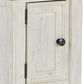 Ashley Havalance Chairside End Table in Distressed Vintage White and Weathered Gray, , large