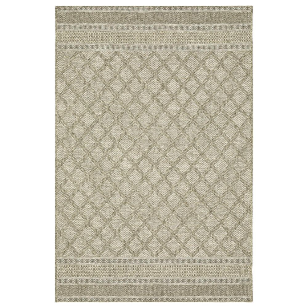 Oriental Weavers Tortuga TR10A 5"3" x 7"3" Beige and Black Area Rug, , large