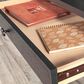 Sauder Rustic Writing Desk in Raven Oak, , large