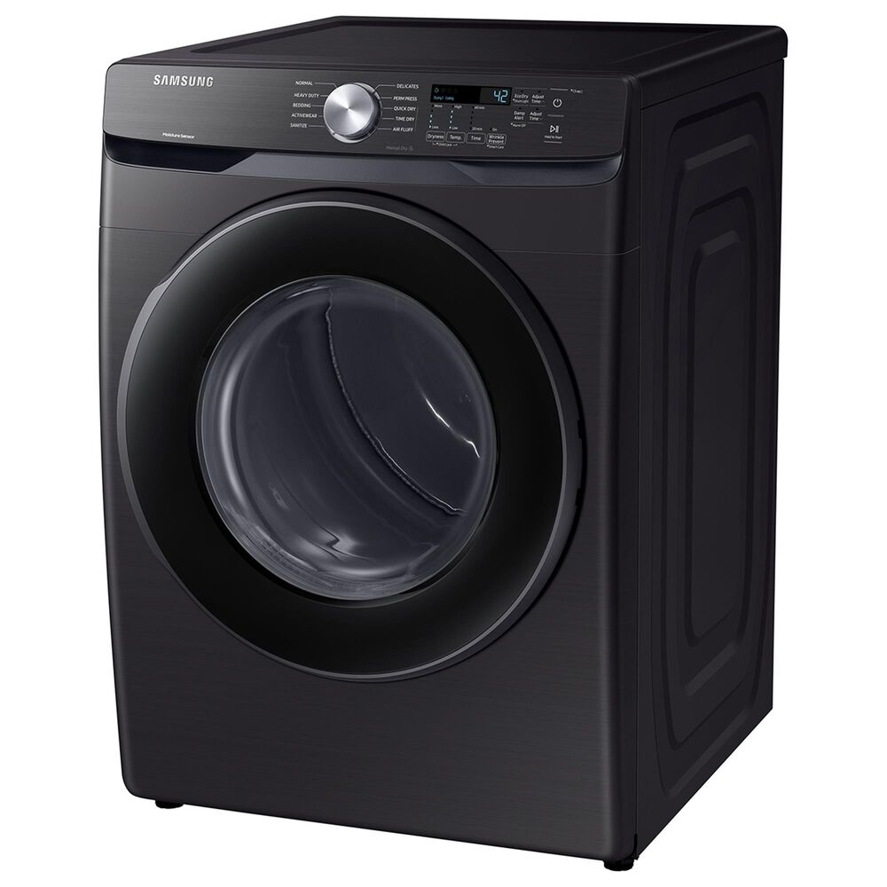 Samsung 4.5 Cu. Ft. Front Load Washer and 7.5 Cu. Ft. Electric Dryer Laundry Pair in Black, , large