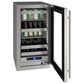 U-Line 18" Beverage Center in Stainless Frame, , large