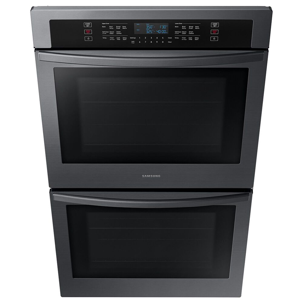 Samsung 30&quot; Built-In Double Electric Wall Oven in Black Stainless Steel, , large