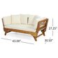 Hearth and Haven Serene Outdoor Full Expandable Sofa Daybed in Beige, , large