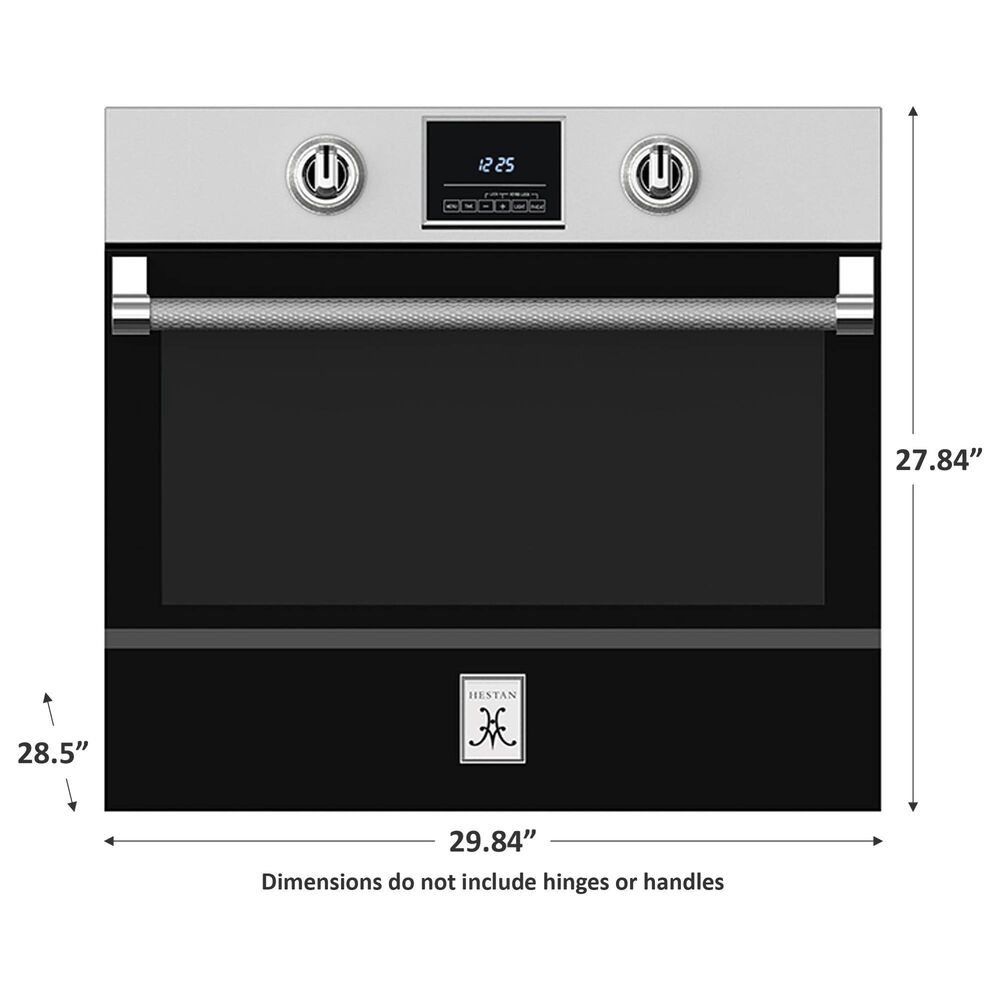 Hestan 30" Single Electric Wall Oven with Convection in Stealth, , large