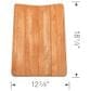 Blanco Diamond 12.50" x 18.25" Cutting Board in Red, , large
