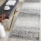 Safavieh Adirondack ADR116A 2"6" x 10" Silver and Black Runner, , large