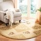 Safavieh Lyndhurst LNH554 5"3" Round Ivory and Multicolor Area Rug, , large