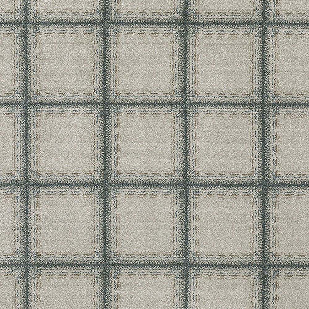 Oriental Weavers Alton Blocks 2&#39;3&quot; x 7&#39;6&quot; Beige and Blue Runner, , large