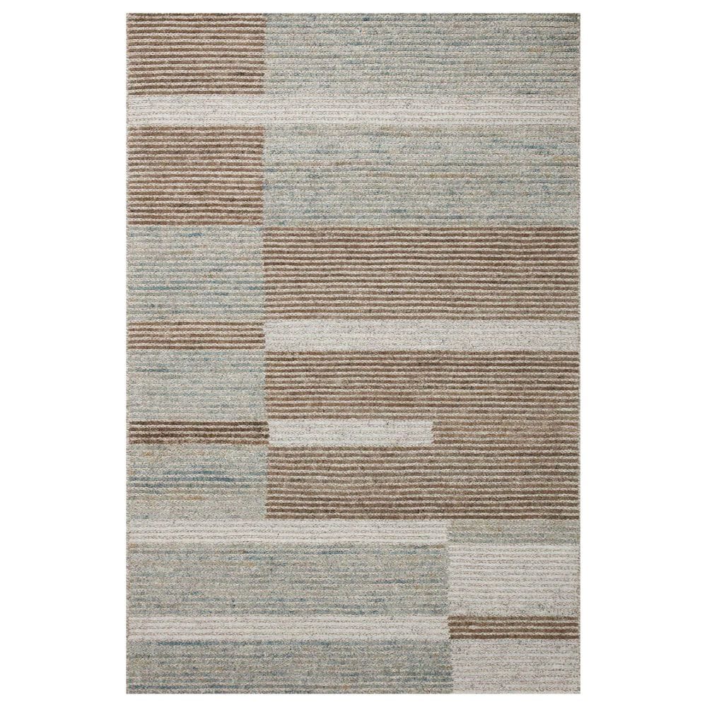 Loloi Stiles 2"6" x 9"9" Tobacco and Lagoon Runner, , large