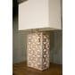 LH Imports Skye Blossom Table Lamp in Natural and White Washed, , large