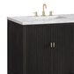 James Martin Vanities Myrrin 72" Double Vanity in Carbon Oak with 3 cm Carrara White Marble Top, , large