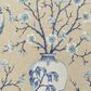 D.V. KAP Home Hikari 24" Square Throw Pillow in Blue, , large