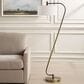 Uttermost Irwin Floor Lamp in Antique Brass and Dark Bronze, , large