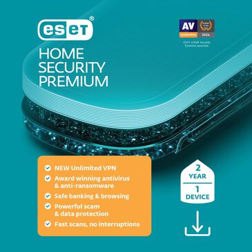 ESET Home Security Premium | 2 Year | 1 Device | Large Card, , large