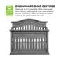 Oxford Baby Glenbrook 4-in-1 Convertible Crib in Graphite Gray, , large