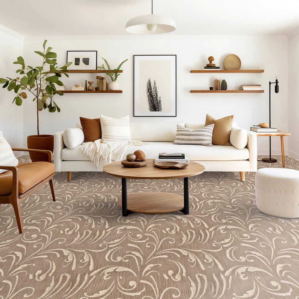 Stanton Divine Design Filigree Carpet in Tan, , large