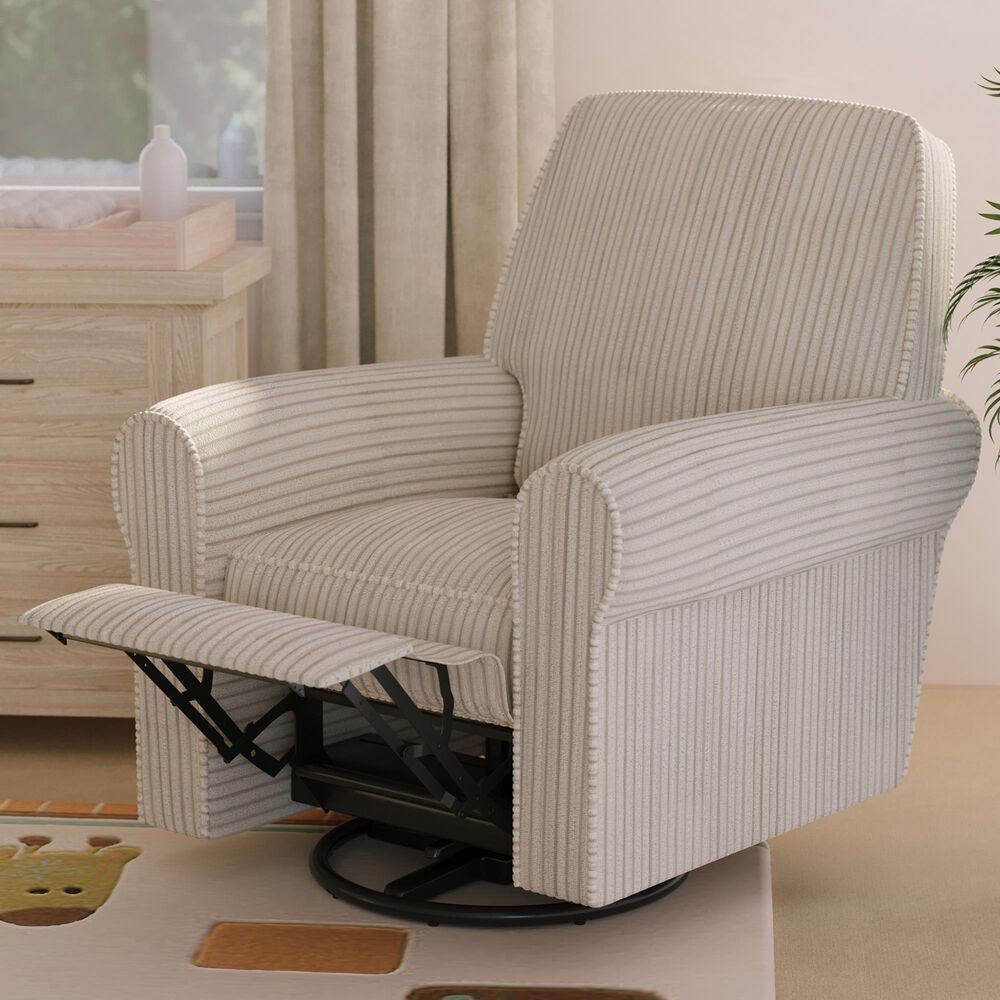 Eastern Shore Savannah Power Swivel Glider Recliner in Natural, , large