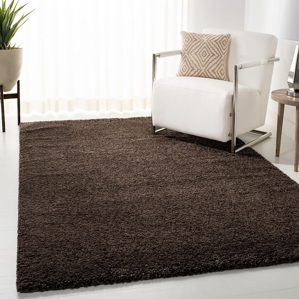 Safavieh August Shag 10&#39; x 14&#39; Brown Area Rug, , large