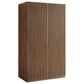 Modway Render 2-Door Wardrobe Closet in Walnut, , large