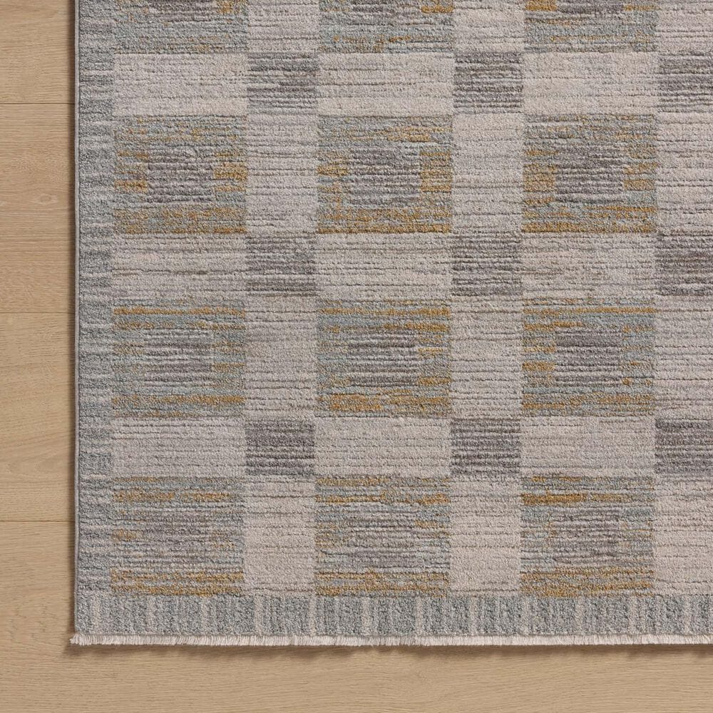 Amber Lewis x Loloi Cali 2&#39;7&quot; x 10&#39; Mist and Wheat Runner, , large