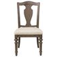 Chapel Hill Saddle Creek Side Chair in Medium Wood, , large