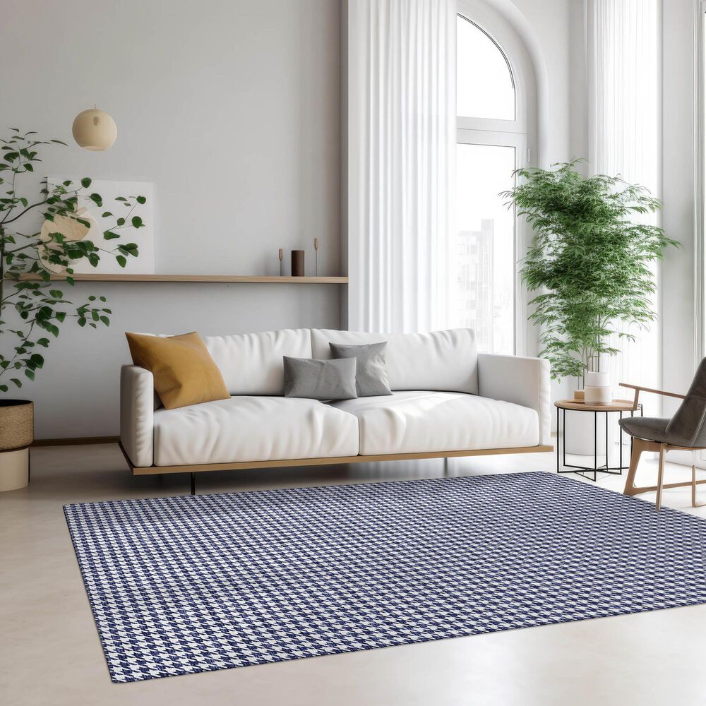Dalyn Rug Company Hinton 3&#39; x 5&#39; Navy Indoor/Outdoor Area Rug, , large