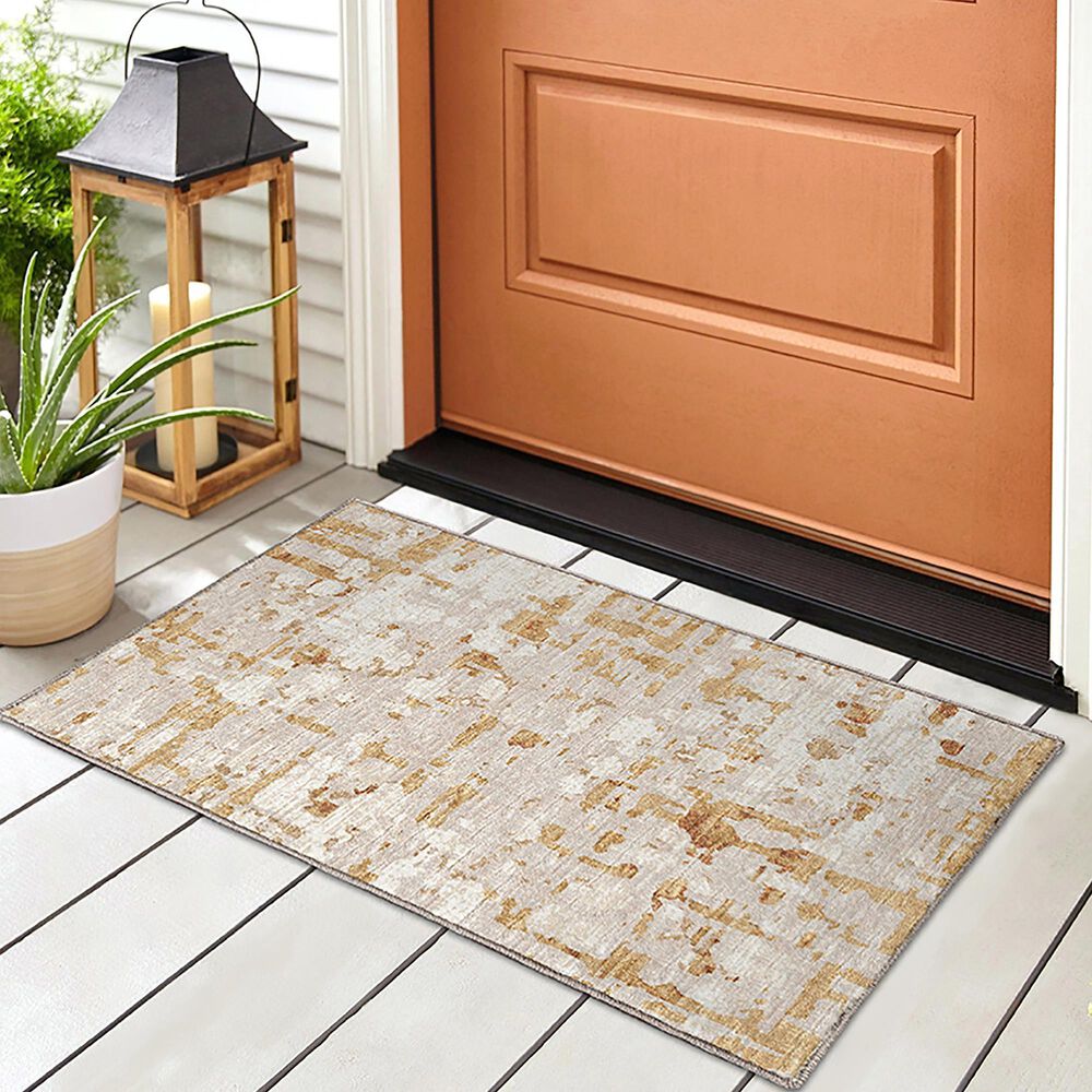 Dalyn Rug Company Brisbane 1&#39;8&quot; x 2&#39;6&quot; Khaki Area Rug, , large