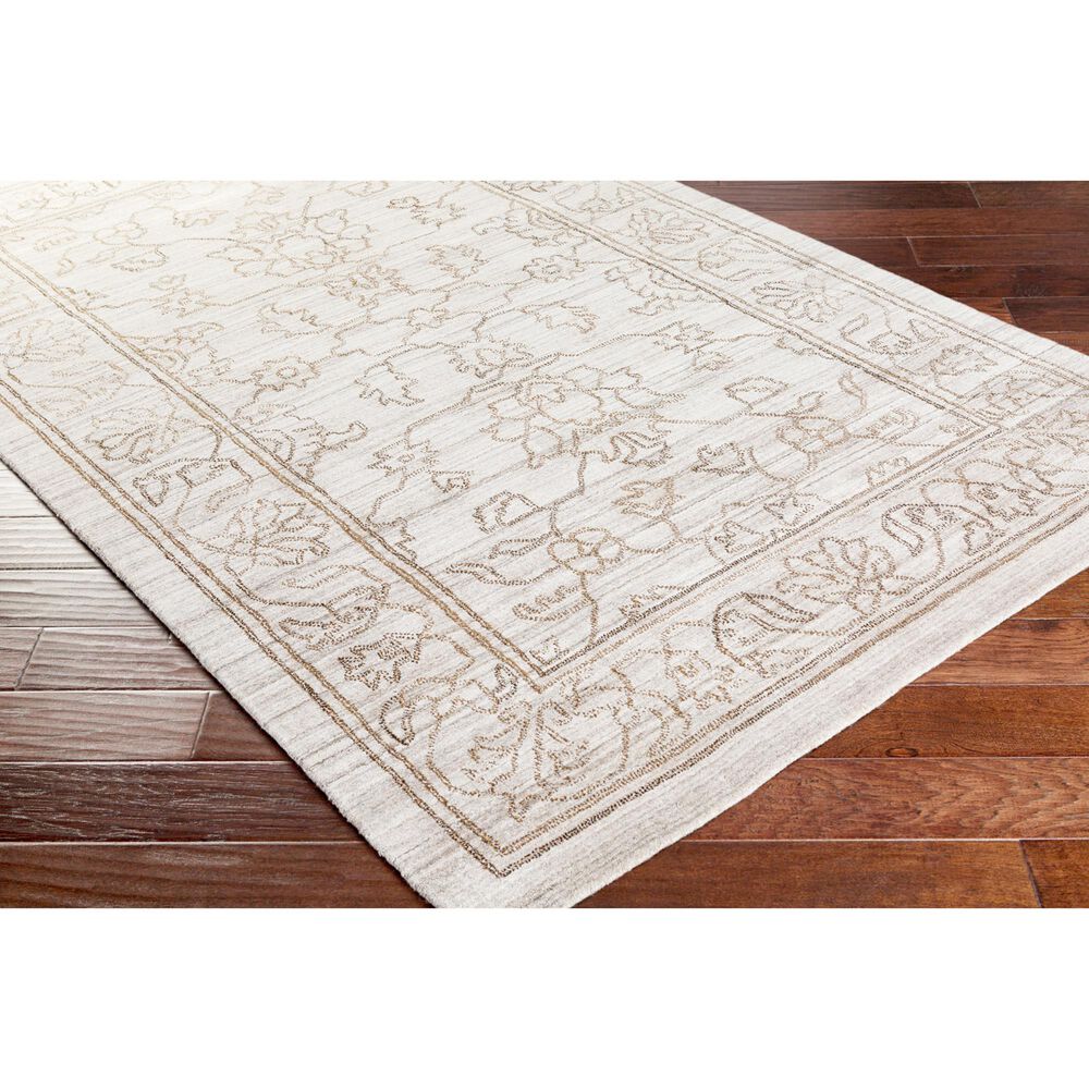 Surya Hightower 10&#39; x 14&#39; Light Gray, Medium Brown and Charcoal Area Rug, , large