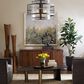 Cyan Panorama 6-Light Chandelier in Aged Brass, , large